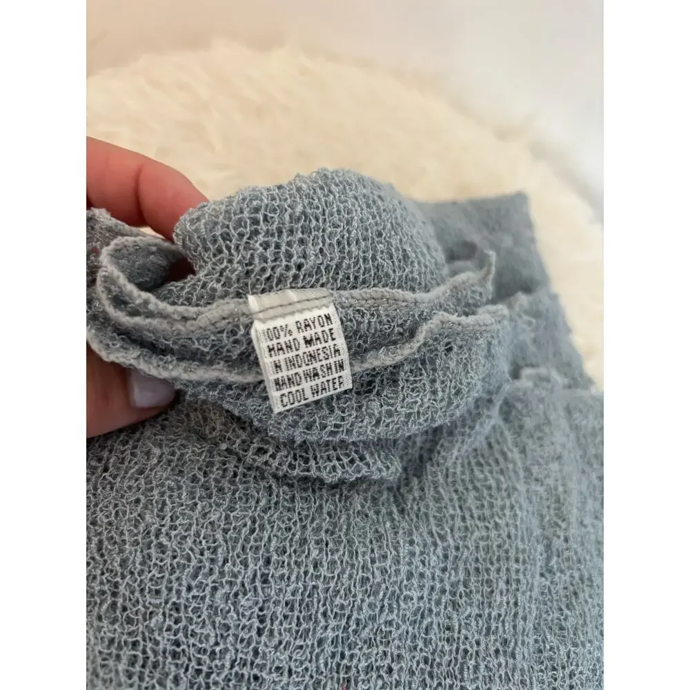 Stretchy knit newborn wrap